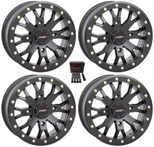 System 3 Sb-4 Beadlock Black 43 Utv Wheels 15 Can-am Maverick X3