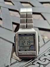 Casio Wave Ceptor WV-59E Alarm Atomic Watch World Time - Excellent