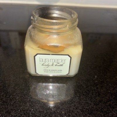 RAR | LAURA MERCIER BODY & BATH | 150g CREME DE PISTACHE DUFTKERZE - GEBRAUCHT