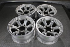TOYOTA LAND CRUISER HDJ81 WEDS KEELER 16INCH ALUMINUM WHEELS 6H 16X8J PCD139.7