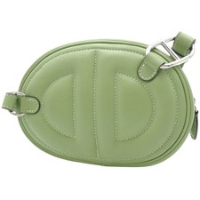 HERMES () In The Loop Verso Vert Cricket Bamboo Yellow Green Veau Swift Palladiu