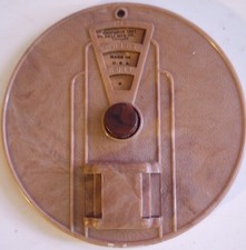 1937 Nu-Dell Mfg. Co. Color Match Finder/Men's Style Chart Spinner