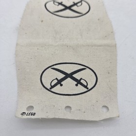 Lego Western Wild West Covered Wagon Roof Cloth Crossed Swords 6716 Vintage