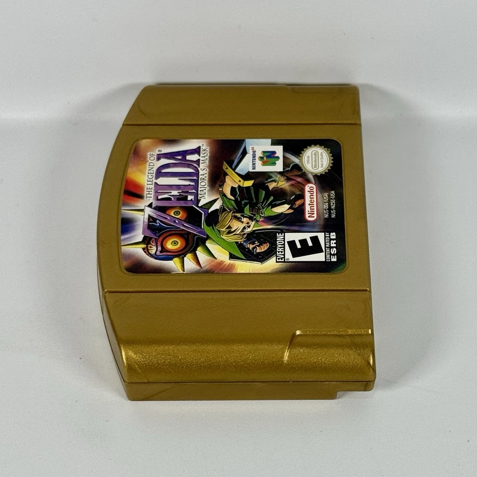 The Legend of Zelda: Majora's Mask N64 NON- Holo Authentic 1 Owner - Nice LQQK - Image 4 of 4