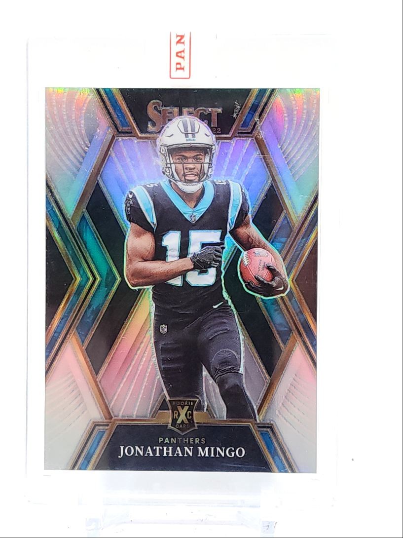 JONATHAN MINGO 2022 SELECT XRC ROOKIE SILVER PRIZM PANTHERS RC Q0190