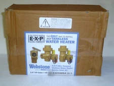 Webstone 3/4 in. EXP Ultra-Compact Tankless Water Heater Service Valve Kit