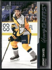 2021-22 Upper Deck Jeremy Davies Young Guns RC #237 Nashville Predators