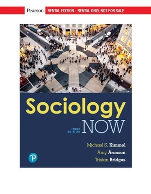 Sociology Now - paperback Kimmel, Michael