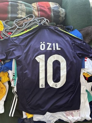 adidas Real Madrid Soccer Jersey Purple Özil 10 Size S | eBay