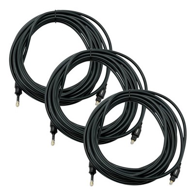 AudioQuest Forest Optical Digital Cable; 5m Interconnect; Lot of 3