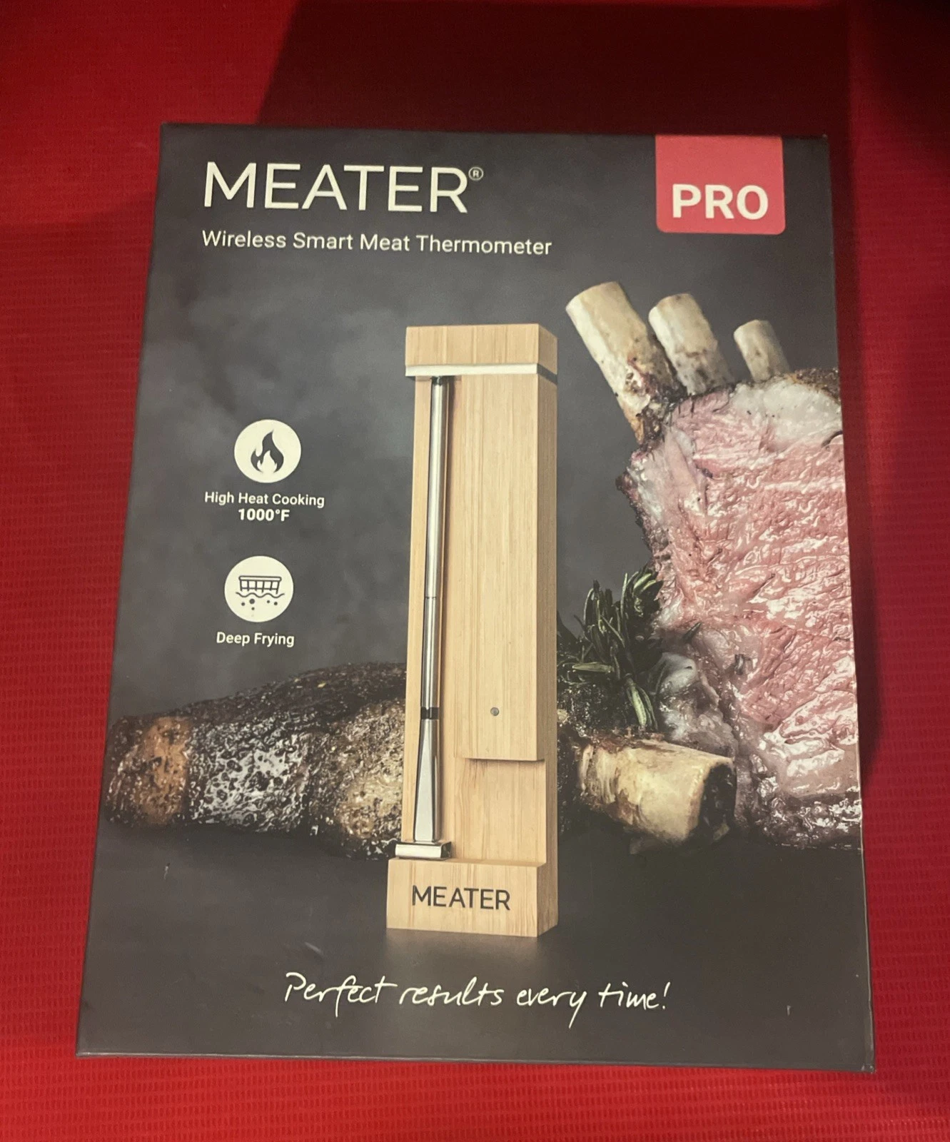 MEATER Pro Smart Wireless Meat Thermometer 1000°F Long Range BBQ