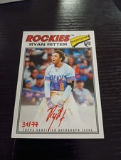 2026 Topps Heritage Ryan Ritter Autograph /77