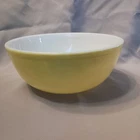 Vintage PYREX 404 Yellow Primary Color 4 QT Large Mixing Nesting Bowl
