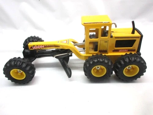 Tonka model 510 road grader, excellent used condition, 18", steel & plastic