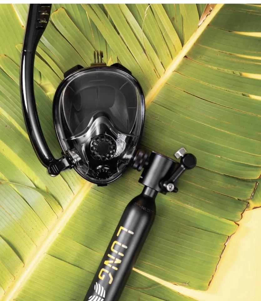 2x Tanque de pulmón, nuevo, abierto, sin usar: 2 mascarillas, 2 tanques, 2 snorkels y 1 bomba.  Foto 4 de 4