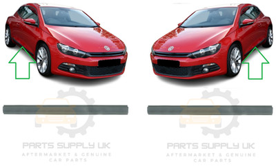 Neu Für VW Scirocco 2008-2017 Seiten Schweller Panel Reparatur Unten Teil Paar
