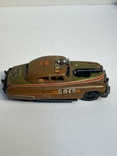 Vintage G-men Friction Car