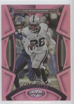 2023 Certified Mirror Pink 163/199 Josh Jacobs #94 1e0w