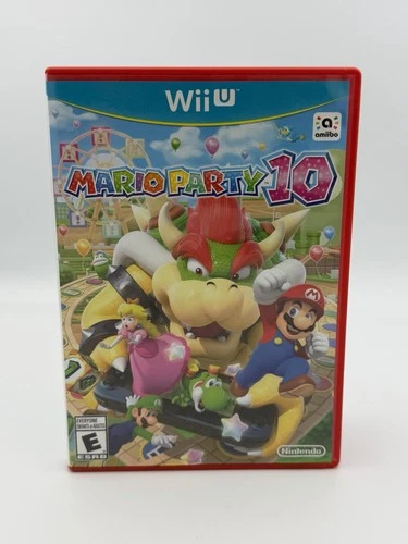 Mario Party 10 (Nintendo Wii U, 2015) CIB Tested & Working