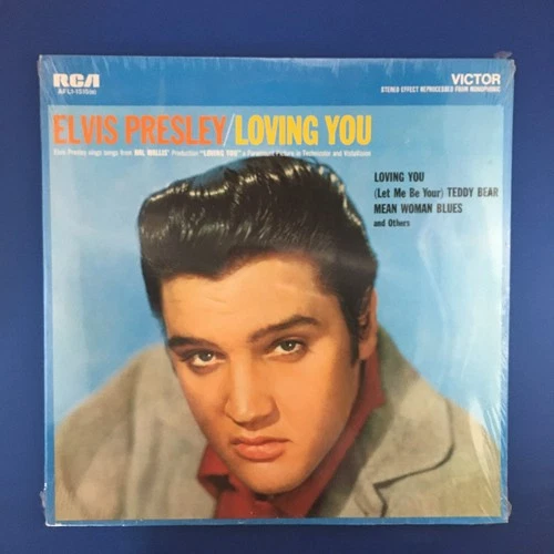 SEALED ELVIS PRESLEY 1977 REISSUE Loving You vinyl LP RCA AFL1-1515 (e) M / NM