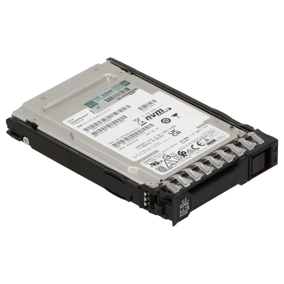 HPE NVMe-SSD 6,4TB PCI-E x4 MU SFF - P41520-001 P40495-B21
