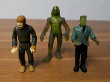 Vintage Universal Studios Monster Frankenstein Black Lagoon 1997 Burger King Lot
