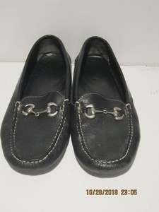 bison leather driving moccasins