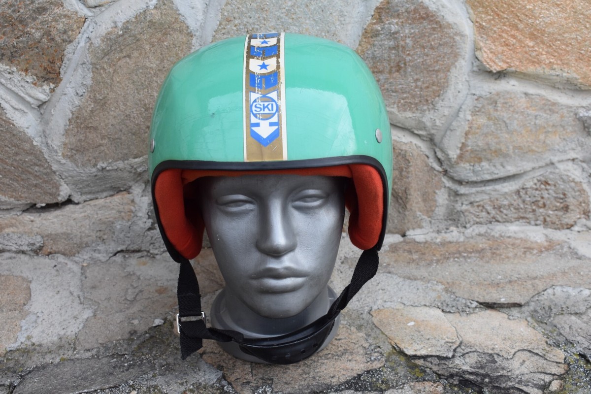 Vintage 3A Motor Cassida Detska Helmet Green