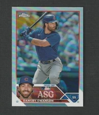 2023 Topps Chrome Update Dansby Swanson All-Star Game #ASGC-38 Cubs