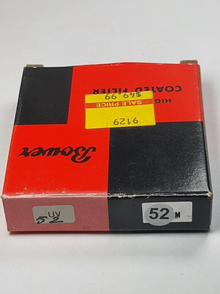 52mm UV Glass Lens Filter 52 mm UV Protection Safety E52 E-52 Bower Japan OEM - Image 4 of 4