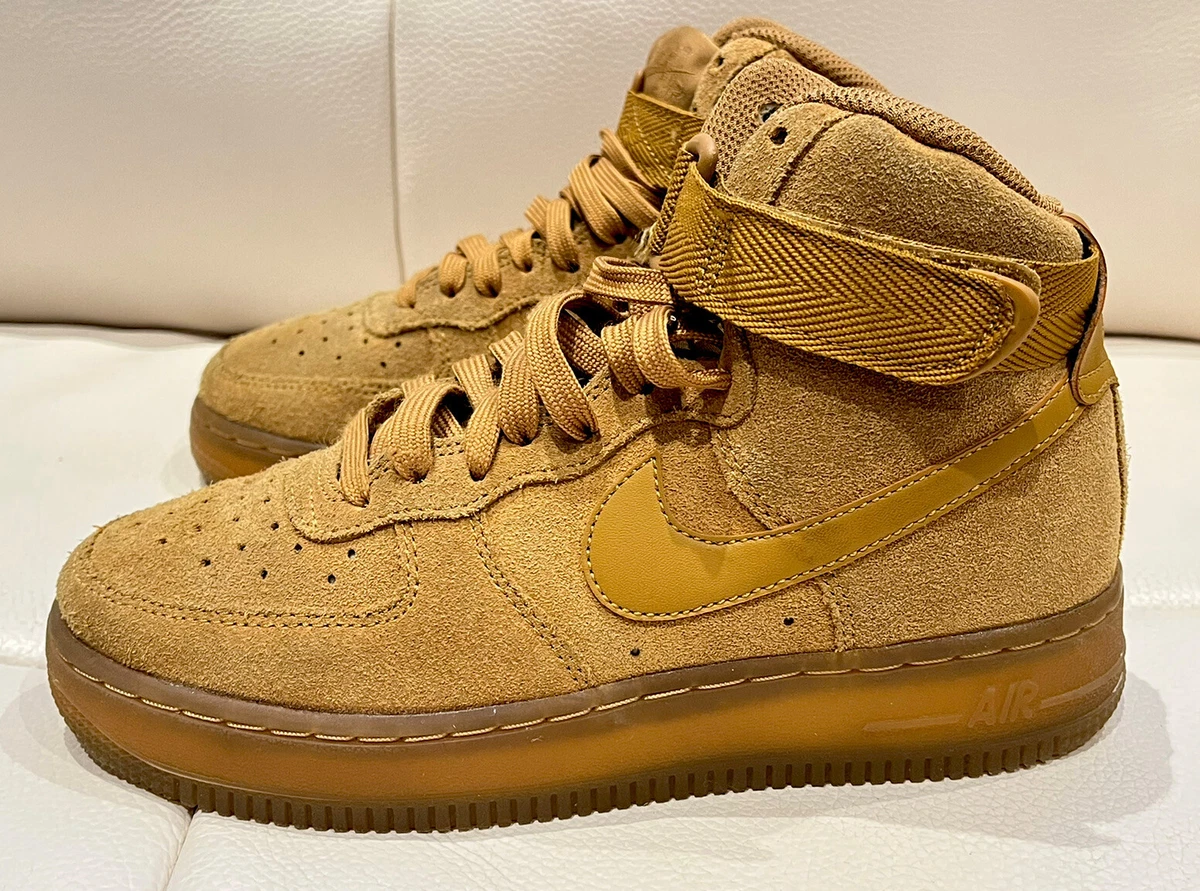 Nike Air Force 1 High LV8 3 GS 'Wheat