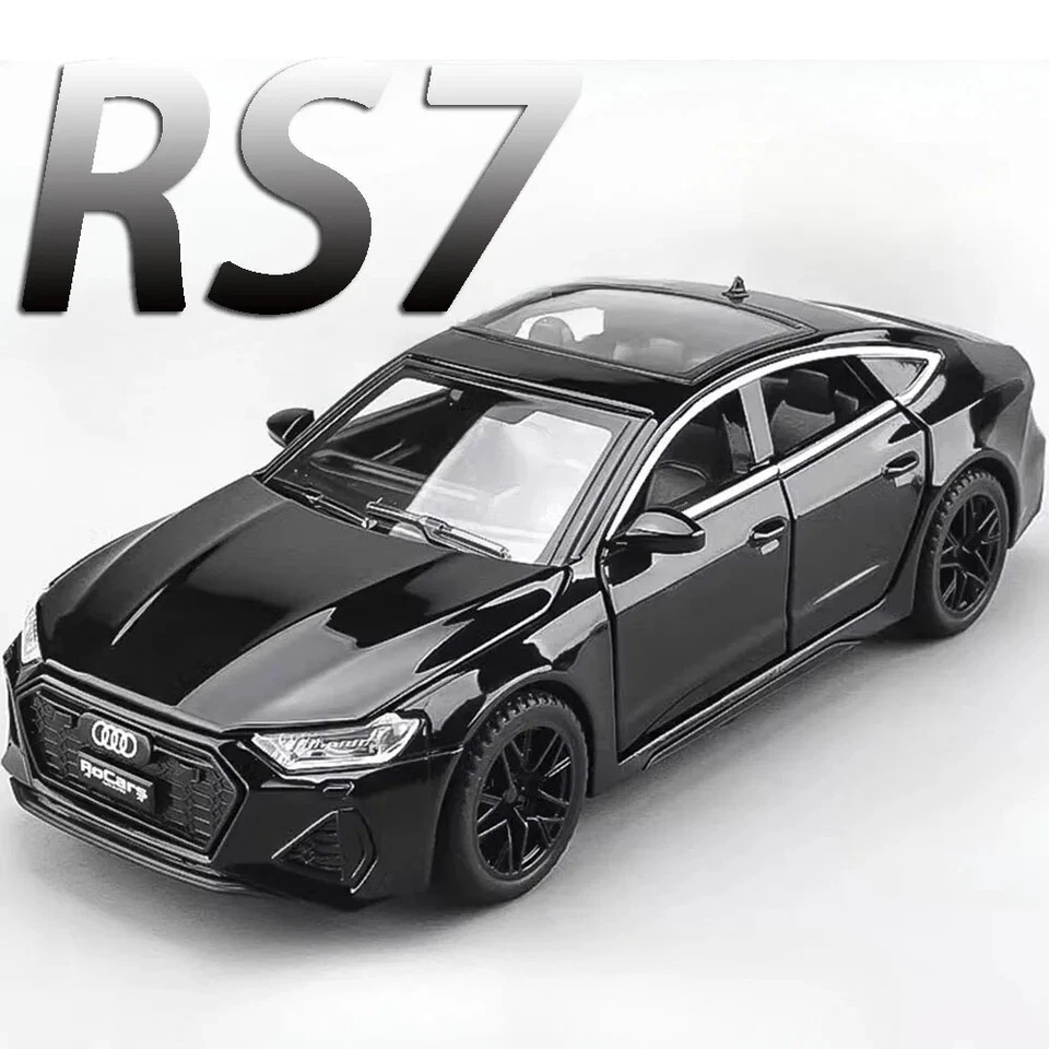 1:32 Audi RS7 Model Car with Light and Sound Features