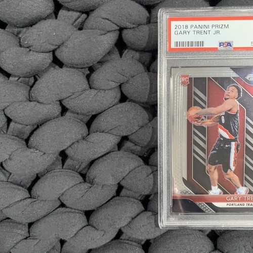 Gary Trent Jr. 2017 Panini Prizm #71 PSA 9 Mint Graded Portland Trailblazers - Picture 7 of 12
