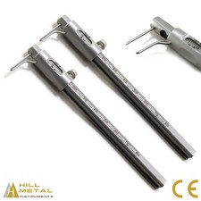 X2 Dental Micro Boley Gauge Measuring Thickness Teeth Size Measuring Orthodontic