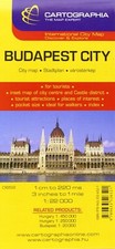 Map of Budapest, Hungary, by Cartographia
