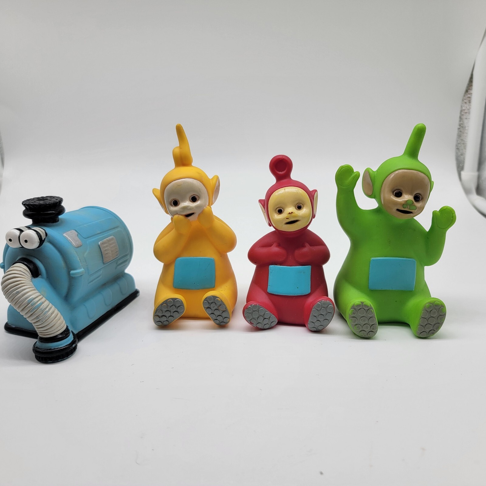 Vtg Teletubbies Large Noo Noo Vacuum Cleaner Toy Mega Bloks Blocks