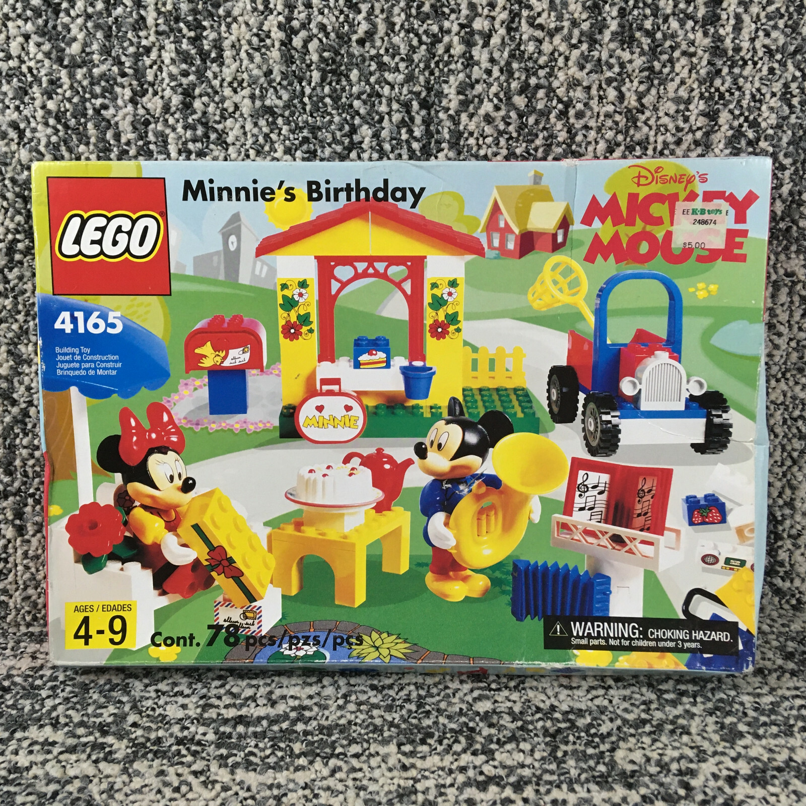 Lego Mickey Mouse Minnie S Birthday Party 4165 For Sale Online Ebay