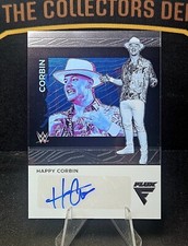 2022 Panini Chronicles WWE Happy Corbin Flux Auto #FX-HPC
