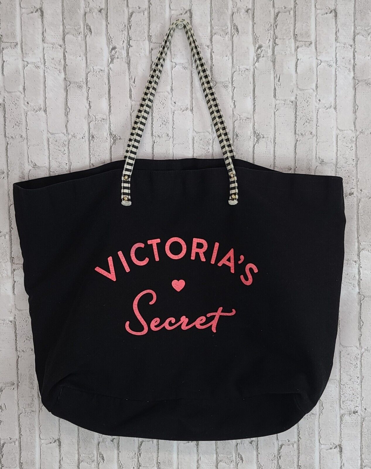 Vintage VICTORIA'S SECRET Shoulder tote Bag Fusch… - image 1