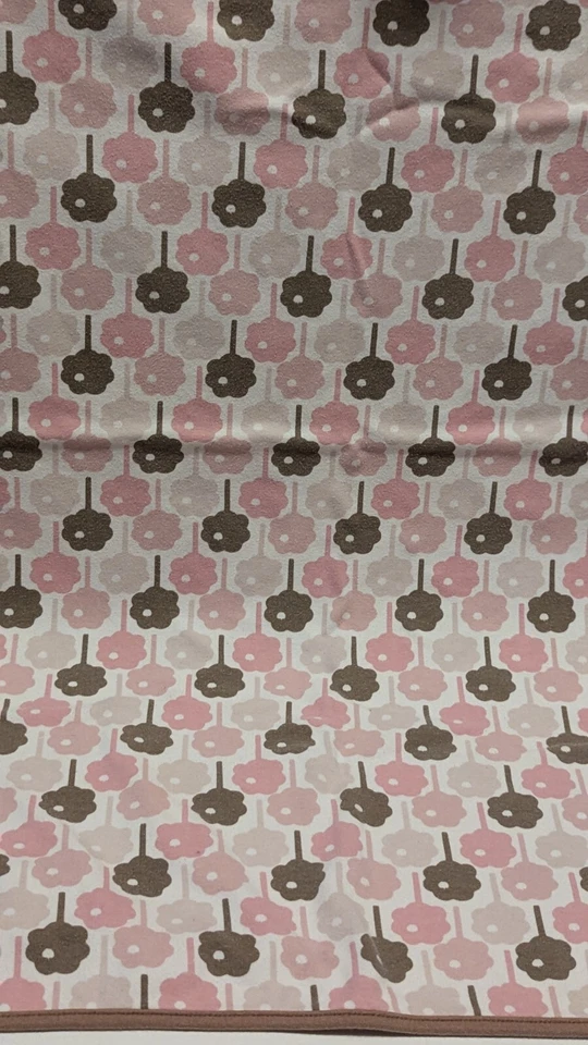 Dwell Studio For Target Pink Brown Tree Plants Cotton Baby Blanket Thick - Image 4 of 4