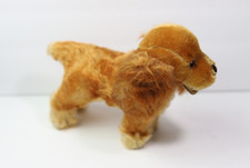 Vintage 1950's Steiff Cocker Spaniel Jointed Head Stitched Nose No Button