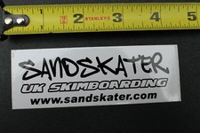 Sand Skater Skimboarding UK England Graffiti Wake V20a Vintage Surfing STICKER