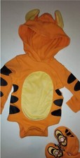 Tigger Outfit with Hoodie Slippers, 12-18 mo