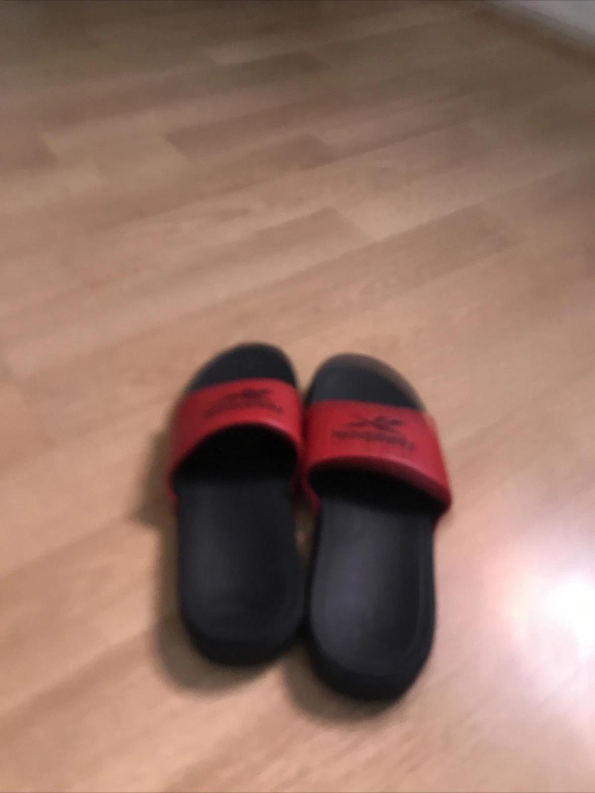 Sandalo Reebok Classics slide per adulti unisex taglia US 11 5 W 10 M nero