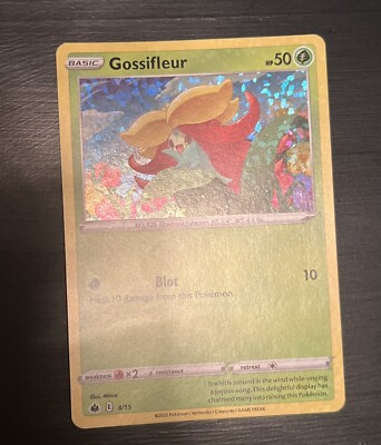 McDonalds Pokemon 2022 Holographic Gossifleur Holo Bleed Foil 3/15 Match Battle | eBay McDonalds Pokemon 2022 Holographic Gossifleur Holo Bleed Foil 3/15 Match Battle | eBay
