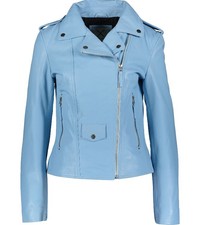 Each X Other Paris Sophia Denver Sheep Leather Biker Style Jacket Bnwt