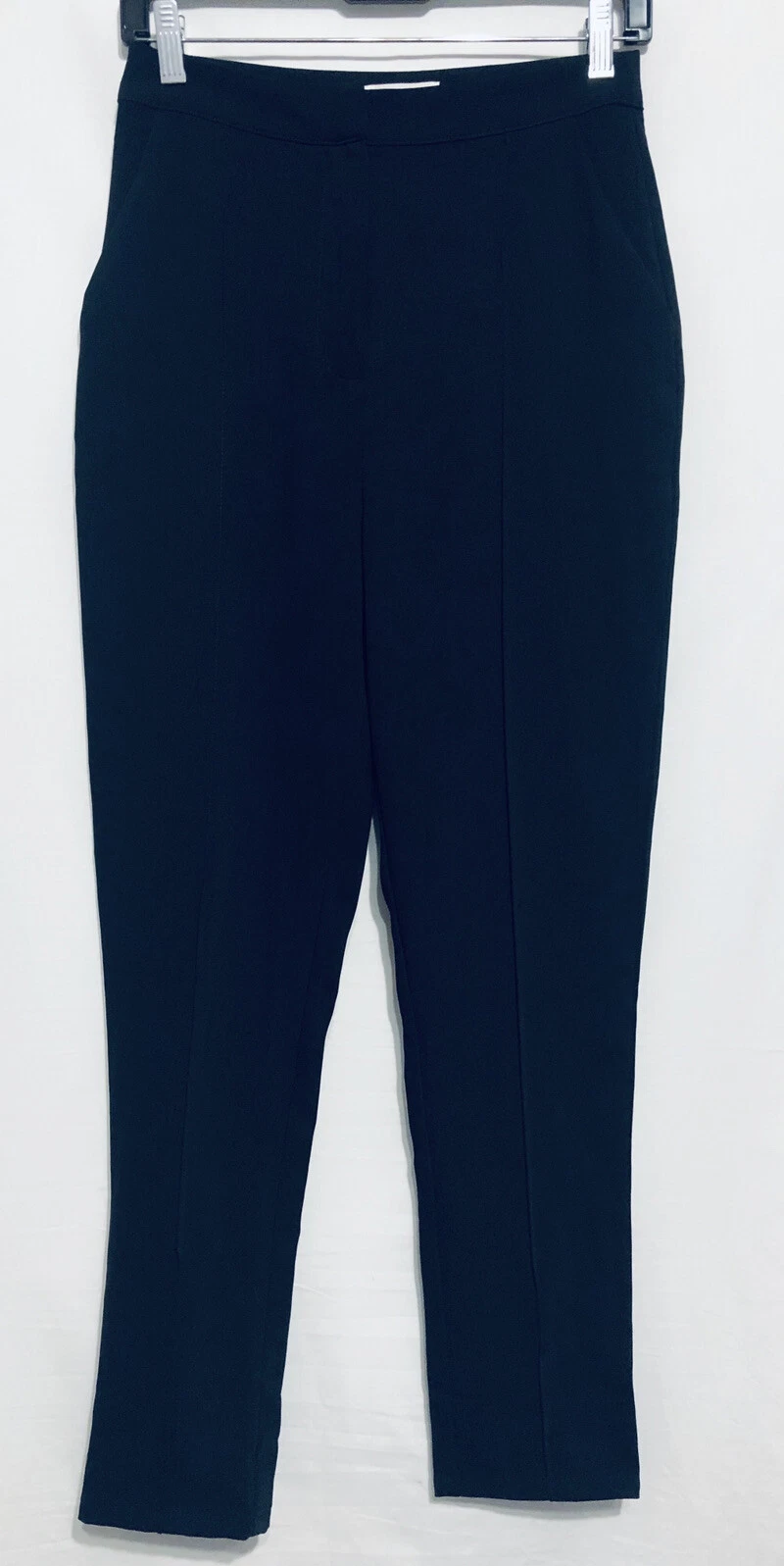 Revolve By The Way Front Seam Ankle Pants Pockets Black Size Small Womens NWT