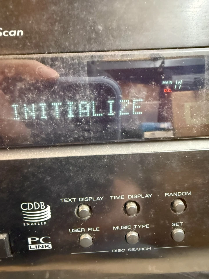 Cambiador de discos DVD/VCD/CD Kenwood Sovereign DV-5050M 400+3 se enciende como se lee Foto 2 de 4