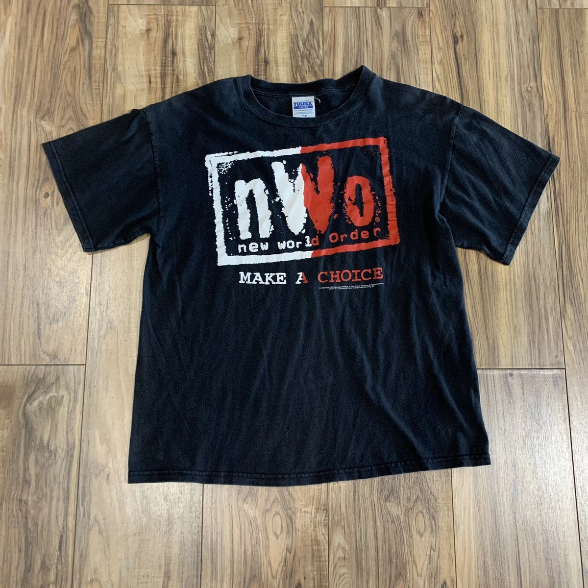 Vintage 1998 WCW NWO New World Order T-Shirt Men’s Large