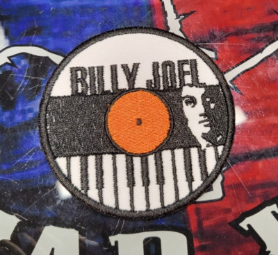 EMBROIDERED BILLY JOEL PIANO KEYS PATCH (Please Read Ad)